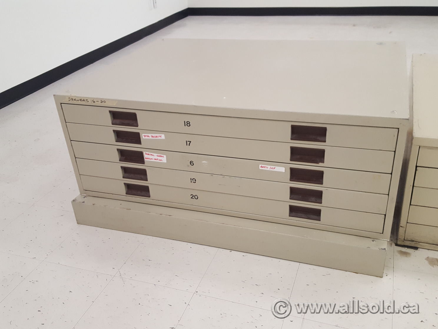 Used Flat File Used Blueprint For Sale American